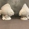 Antique pair sculptures "Fish"