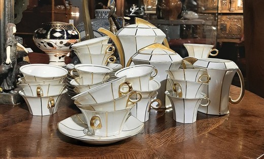 Antique tea and coffee set by Limoges