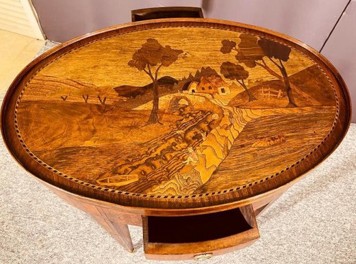 Antique gaming table