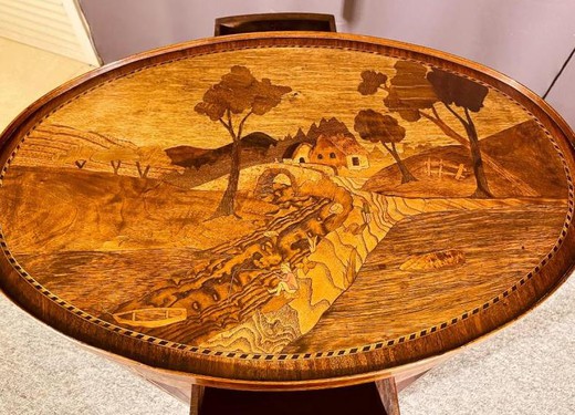 Antique gaming table