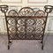 Antique fireplace screen