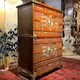 Antique Chinoiserie style chest of drawers