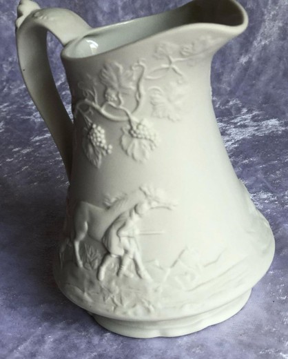 Antique milk jug