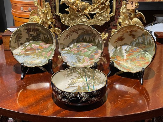 Satsuma Antique Set