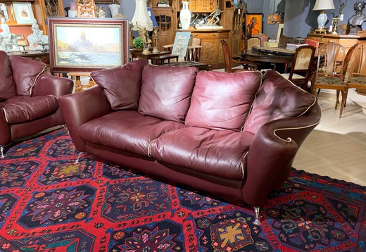 Sofa and pair of armchairs