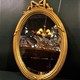 Small antique mirror