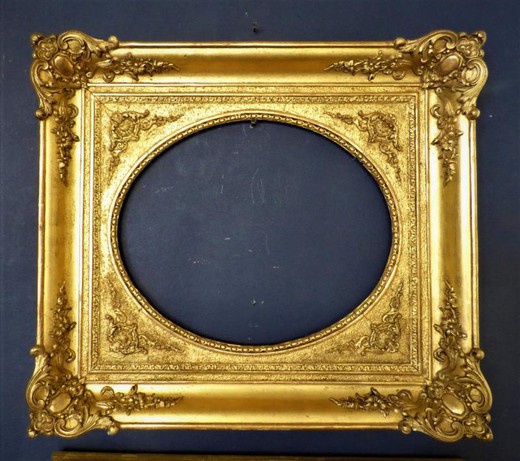 Paired antique frames