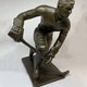 Sculpture "Hockey player"
