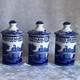 Antique spode porcelain spice jars