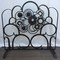 Vintage fireplace screen