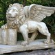 Antique sculpture of Lion of St. Mark