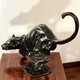 Antique sculpture "Lioness on the hunt"