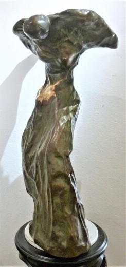 Antique sculpture "Flight"