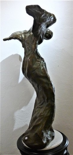 Antique sculpture "Flight"