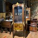 Antique showcase in Louis XV style