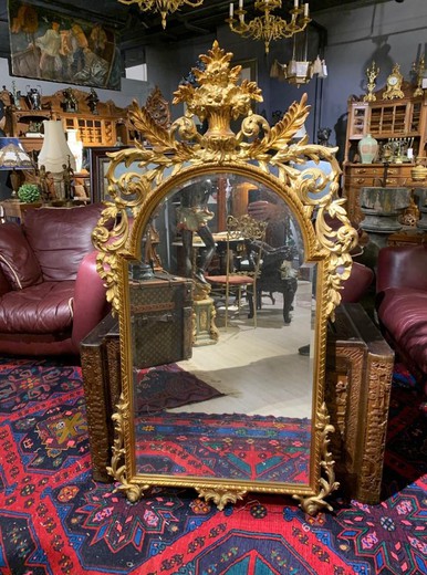 Antique mirror