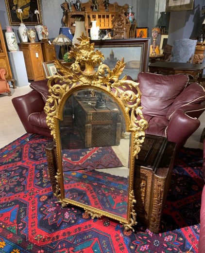 Antique mirror