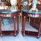 Pair antique Empire style consoles