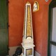 Pair antique marble obelisks