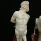 Антикварные парные скульптуры "Кентавры"