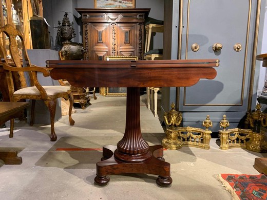 Antique card table