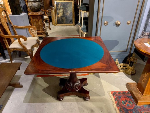 Antique card table