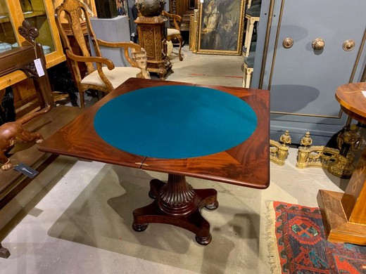 Antique card table