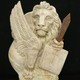 Antique exclusif barelief St. Mark Lion