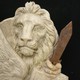 Antique exclusif barelief St. Mark Lion