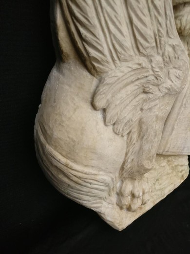 Antique exclusif barelief St. Mark Lion