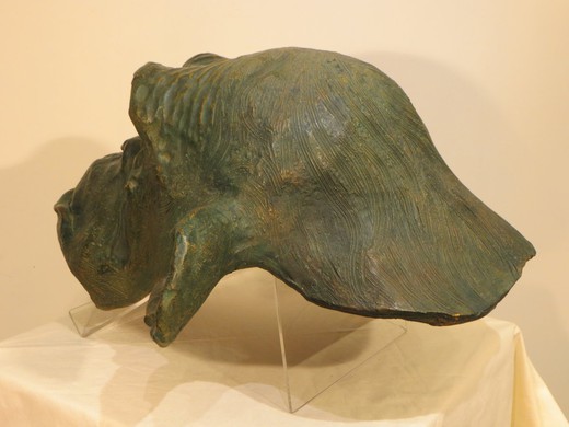 Sculpture "Monkey Head"