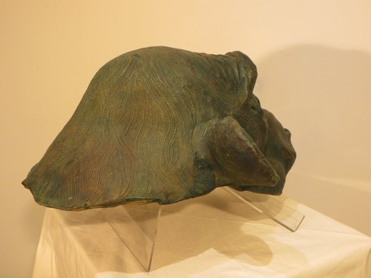 Sculpture "Monkey Head"