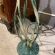 Vintage floor lamp "Lily"