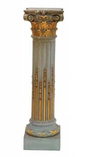 Antique pedestal