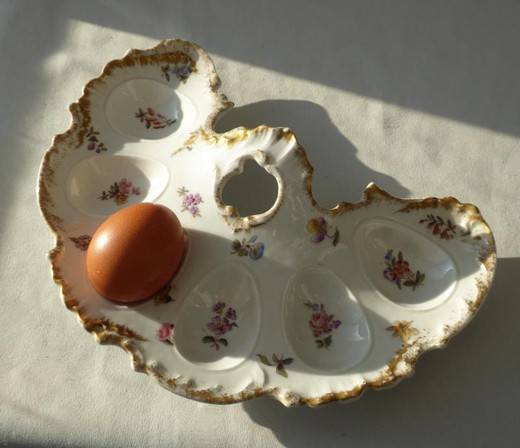 Antique egg stand