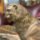 Antique Bible Lion sculpture