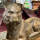 Antique Bible Lion sculpture