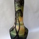 Antique Muller signed vase with a landscape