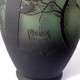 Antique Muller signed vase with a landscape