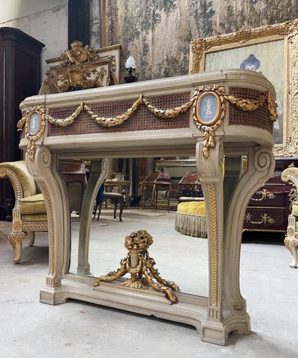 Antique Louis XVI console florwerpot Table