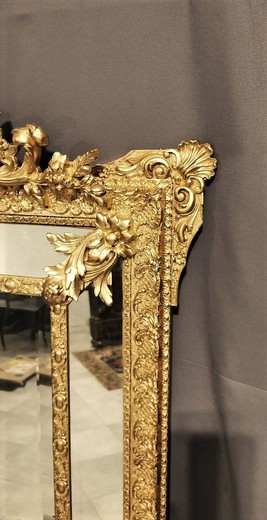 Антикварное зеркало Наполеон III