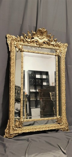 Антикварное зеркало Наполеон III