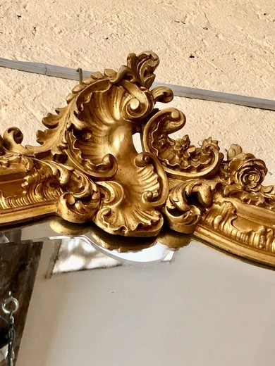 Antique Louis XV mirror