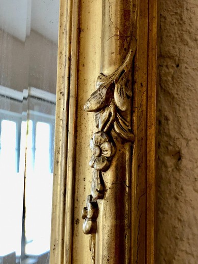 Антикварное зеркало в cтиле Людовика XV