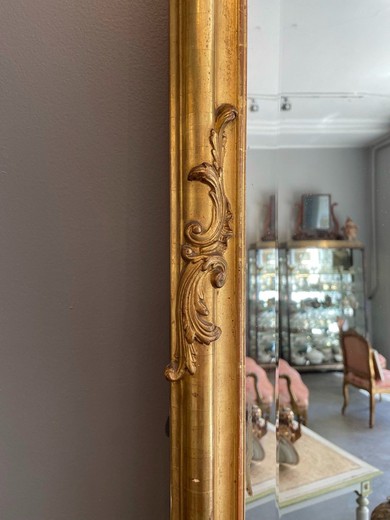 Антикварное зеркало в стиле Луи XV