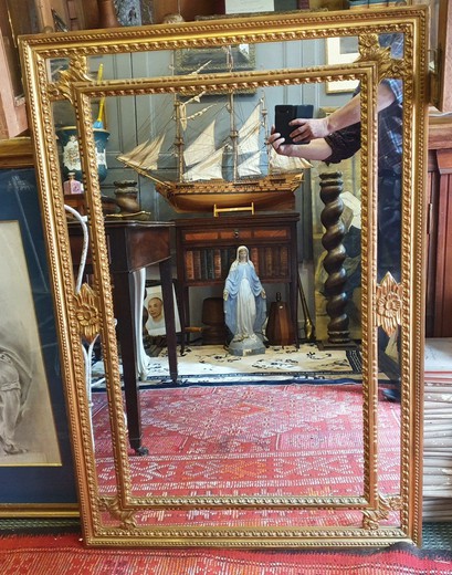 Antique Louis XIV mirror