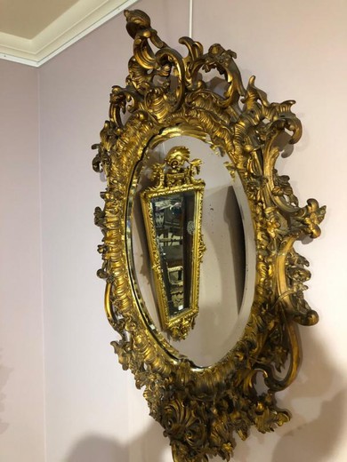 Antique mirror