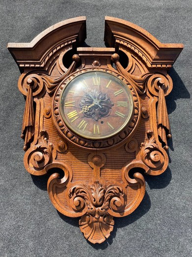 Антикварные часы-карильон в стиле ренессанс