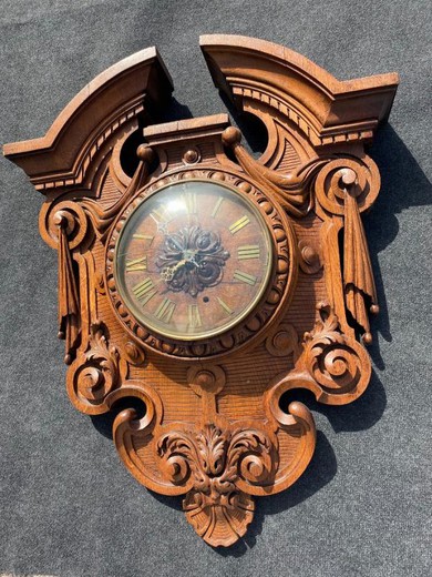Антикварные часы-карильон в стиле ренессанс