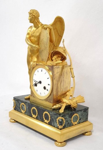 Antique clock Love and Glory